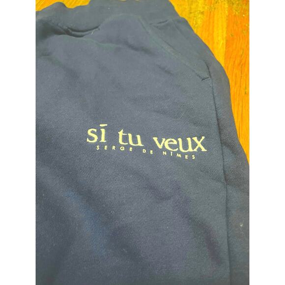Si Tu Veux Blue Men’s Superstack Sweatpants Size XL - Picture 5 of 5